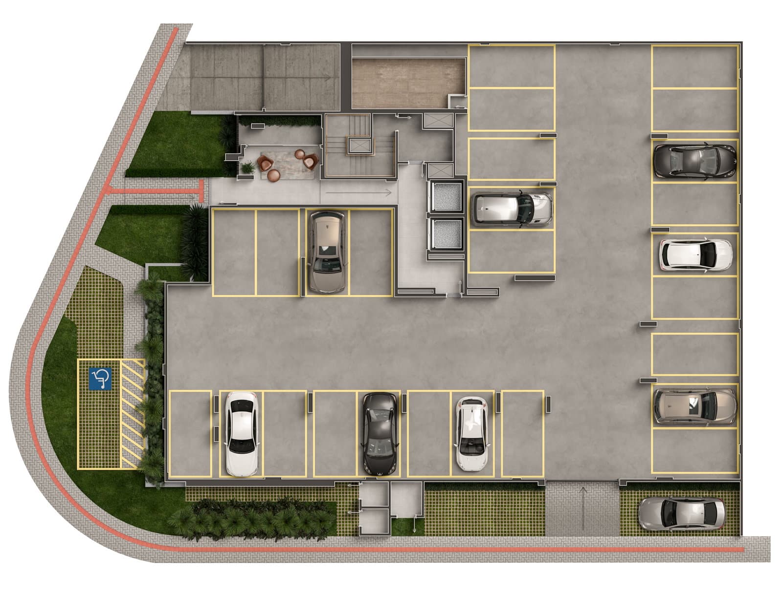 Planta 1 de Agave Residence