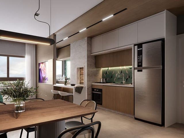 Foto 1 de Apartamento com 1 suíte + 2 dormitórios à venda, 77 m² - São João - Itajaí/SC