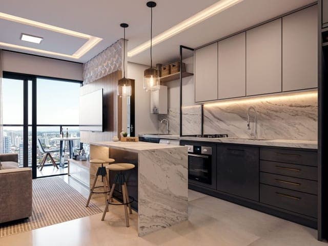 Foto 1 de Apartamento com 1 suíte + 1 dormitório à venda, 83 m² - Vila Operária - Itajaí/SC