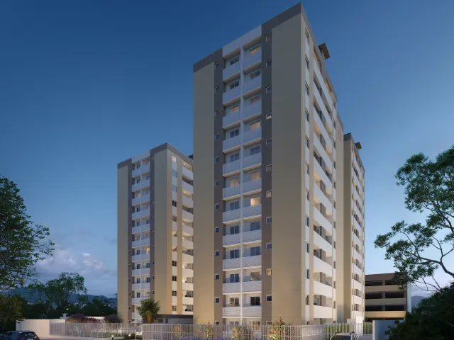 Foto 1 de Apartamento com 2 dormitórios, 51.66 m² à venda, Cordeiros, Itajaí, SC